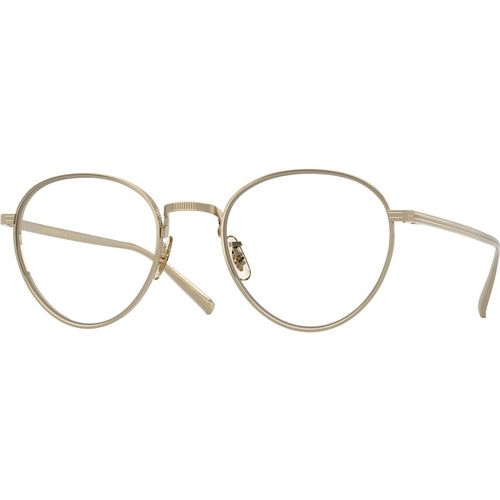 Oliver Peoples Herren Oliver Peoples OV1350T KESNER 5035 Optische Fassungen Titan Gold Transparent Pantos Norma