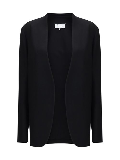 Virgin Wool Jacket — Black