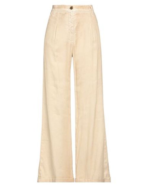 Jacob Cohёn Woman Pants Beige Size 8 Linen, Lyocell, Elastane, Polyester, Cotton