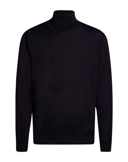 Man Turtleneck Navy Size XL Wool