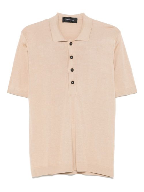 Short sleeve polo shirt - Neutrals