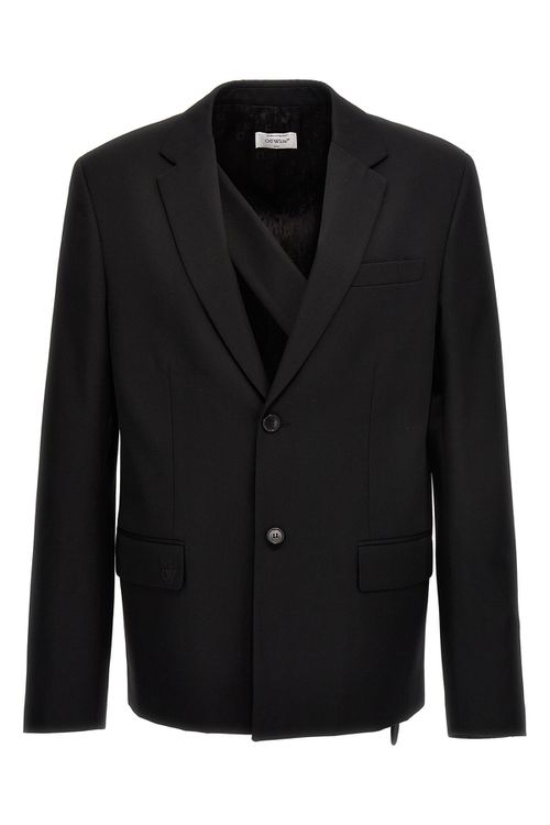 'Ow Embroidery' Blazer