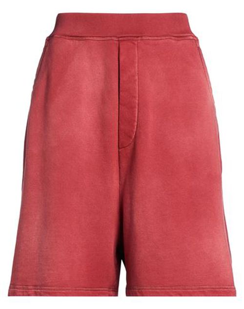 Woman Shorts & Bermuda Shorts Rust Size M Cotton