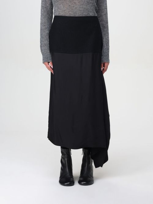 Skirt Woman color Black