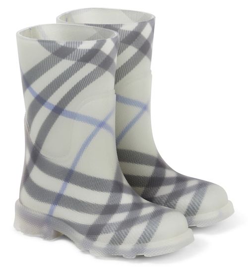 Burberry Kids Burberry Check rain boots