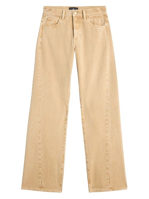 Women's Twisted Tess Cotton Trousers - Sandune