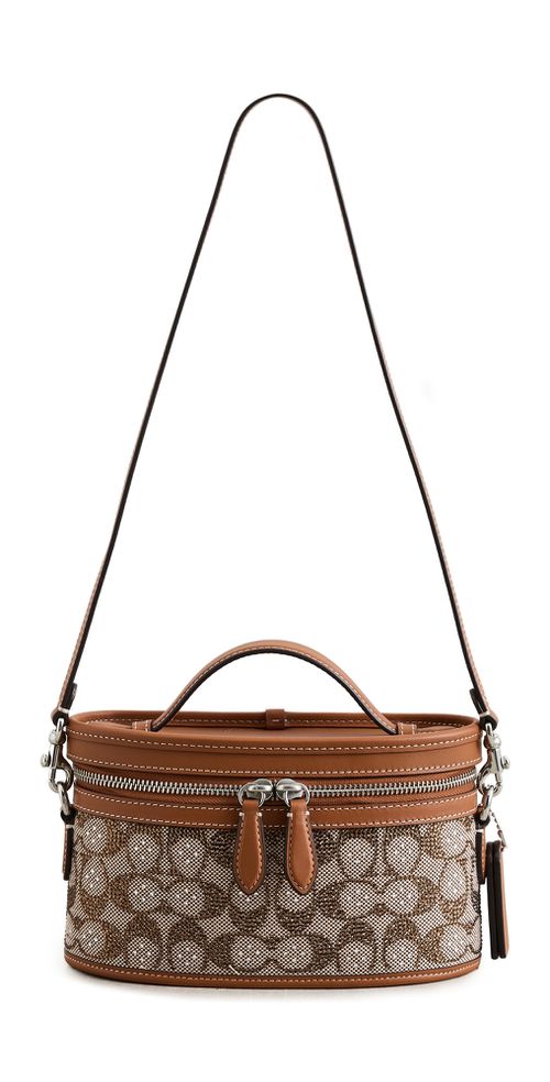 Crystal Signature Jacquard Trail Bag LH/Burnished Amber One Size