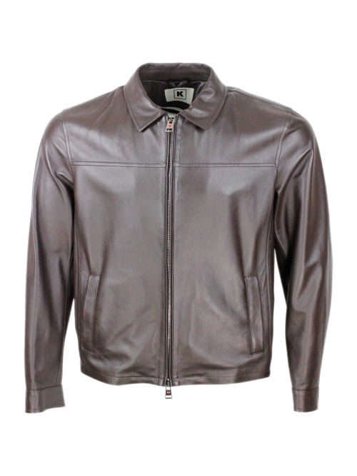 Jackets Dark Brown 100 Le - Men