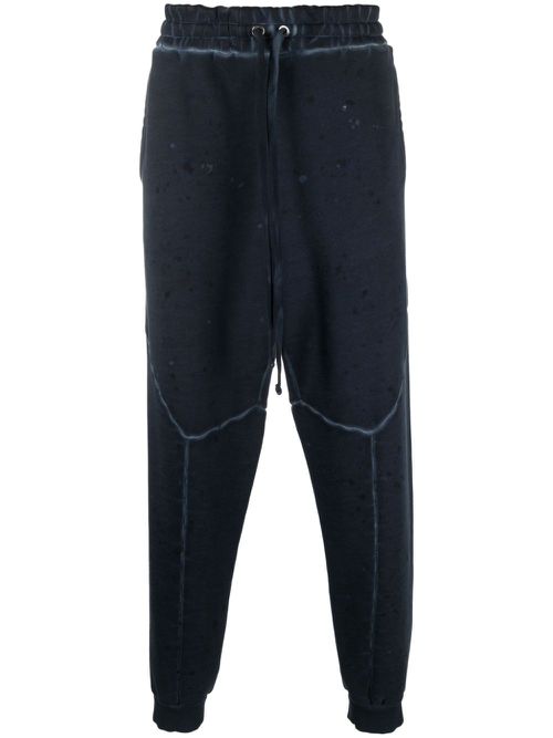 Studio tapered track pants - Blue