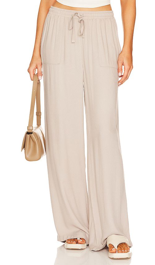 Bobi High Waist Pant in Taupe.  XS. Also in L, M