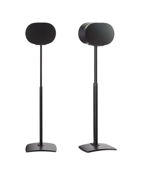 Height-Adjustable Speaker Stands for Sonos Era 300 - Pair - Black
