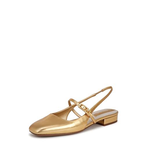 Franco Sarto Womens Destin Ballet Flat Black Patent