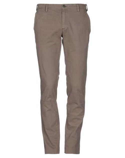 Man Pants Khaki Size 32 Cotton, Elastane