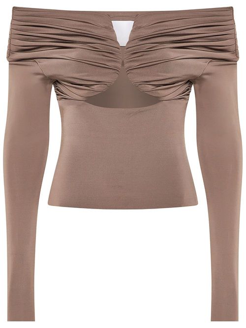Axel top - Brown