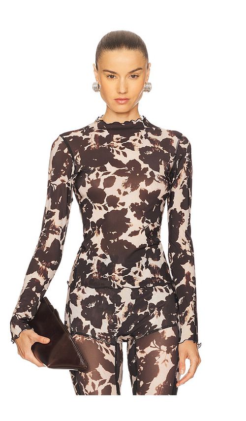 KNWLS Halcyon Top in Rose.  S also in L