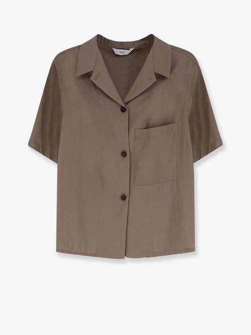 Modal Blend Shirt — Beige