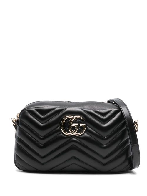 Gg Marmont Leather Camera Bag