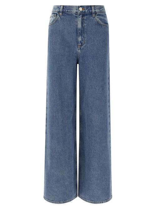 High-waisted Wide-leg Jeans