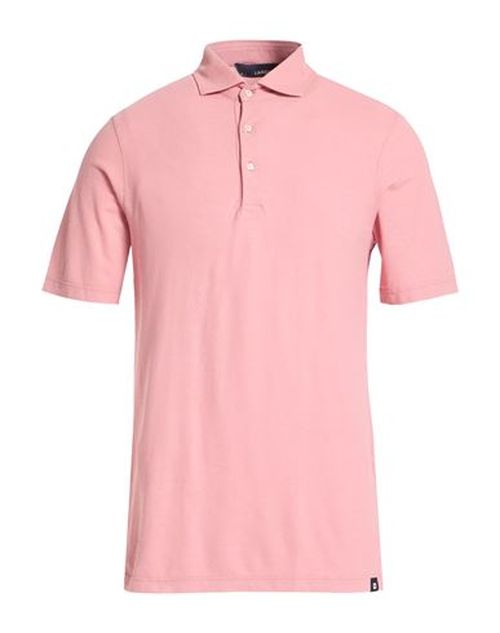 Man Polo shirt Antique rose Size 36 Cotton