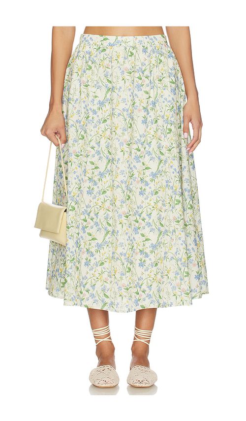 ASTR the Label Wylda Skirt in Green. S. Also in XS, M