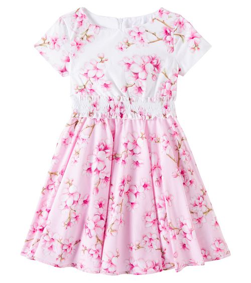 Printed cotton dress