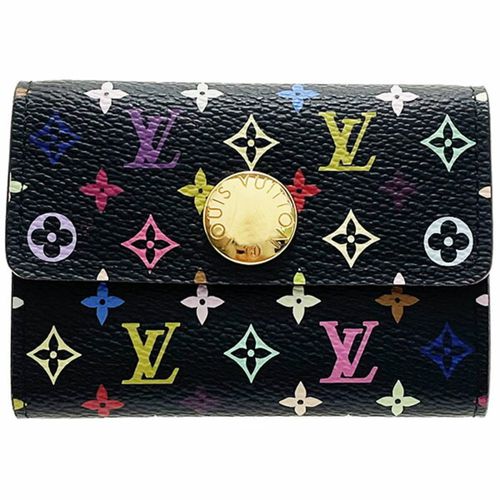 Louis Vuitton Monogram Multicolore Black Noir Monogram Multicolore Coin Purse/Coin Case Pre-Owned