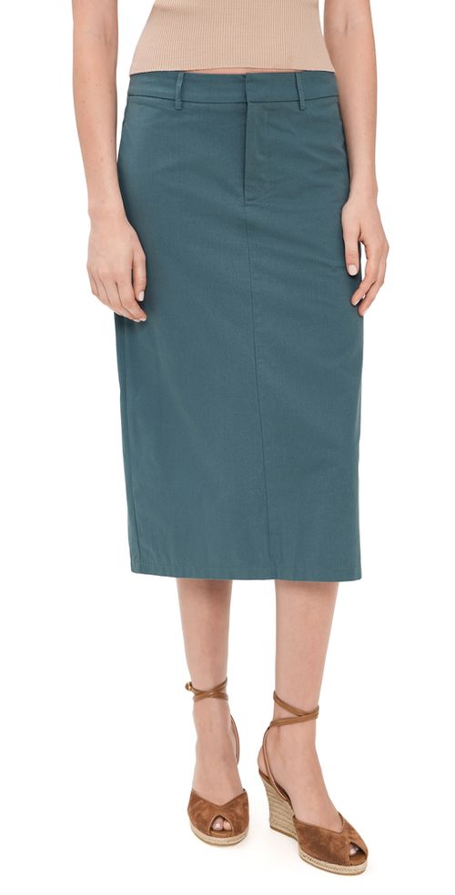 Famiglia Midi Skirt Slate