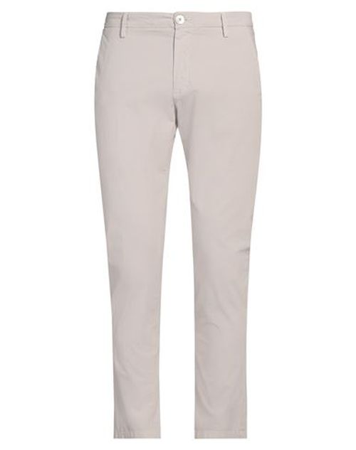 Aglini Man Pants Light grey Size 32 Cotton, Elastane