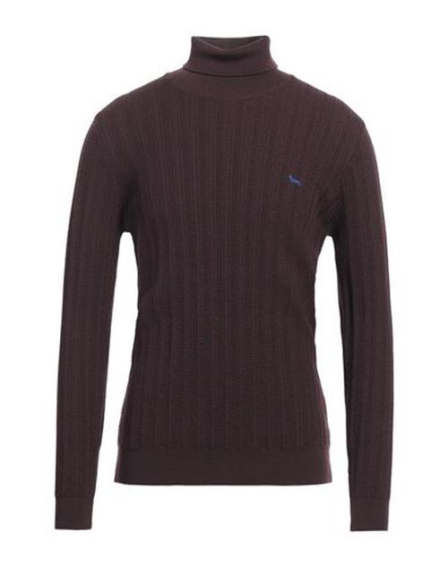 Harmont & Blaine Man Turtleneck Dark purple Size L Wool