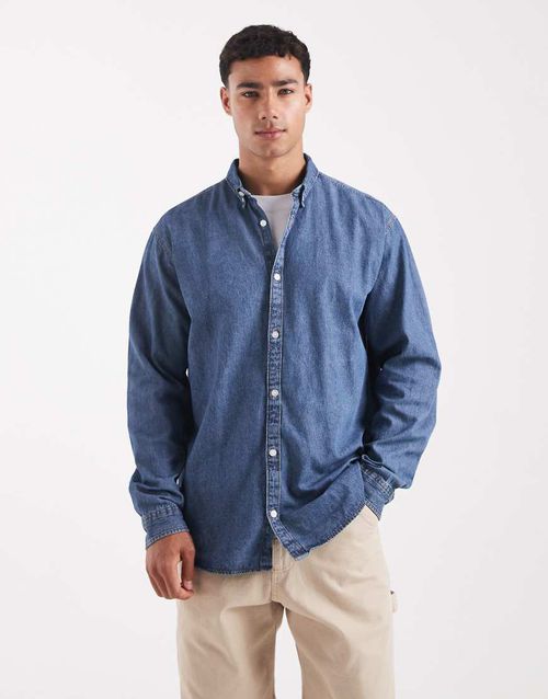 Denim shirt in blue