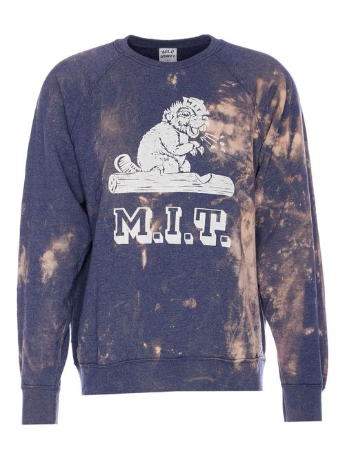 Wild Donkey logo sweater - Blue