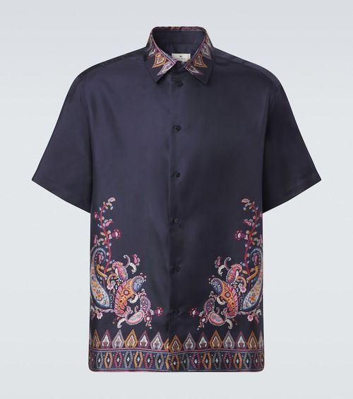Paisley silk shirt