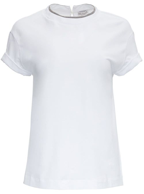 Round-neck short-sleeve T-shirt