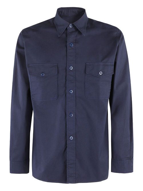 Fortela cotton shirt - Blue