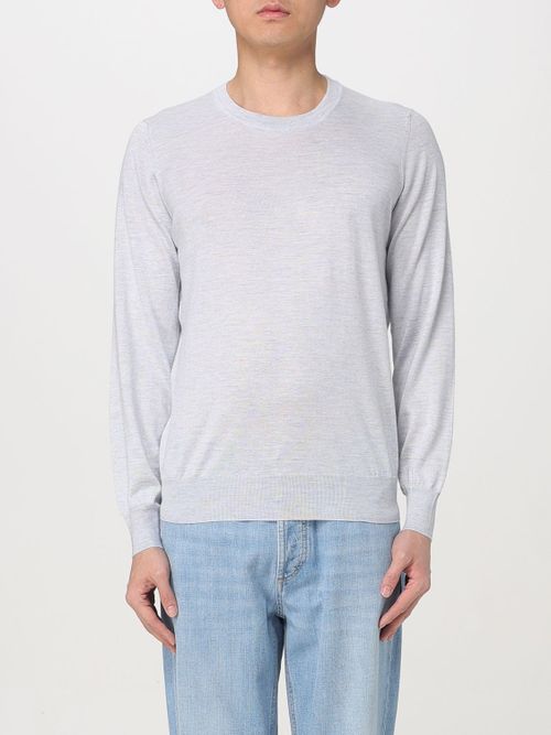 Sweater Men color Gnawed Blue