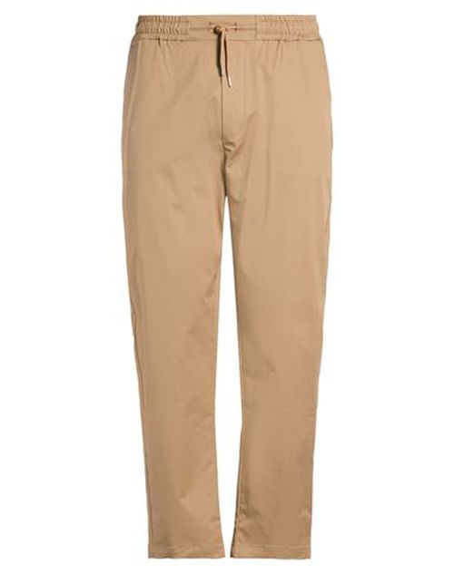 Man Pants Camel Size XL Cotton, Elastane
