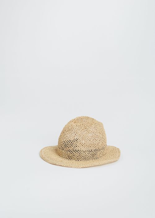 SCHA Traveller M CB+ Straw Hat Ecru / Black