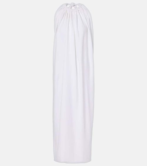 Alceste draped halterneck maxi dress