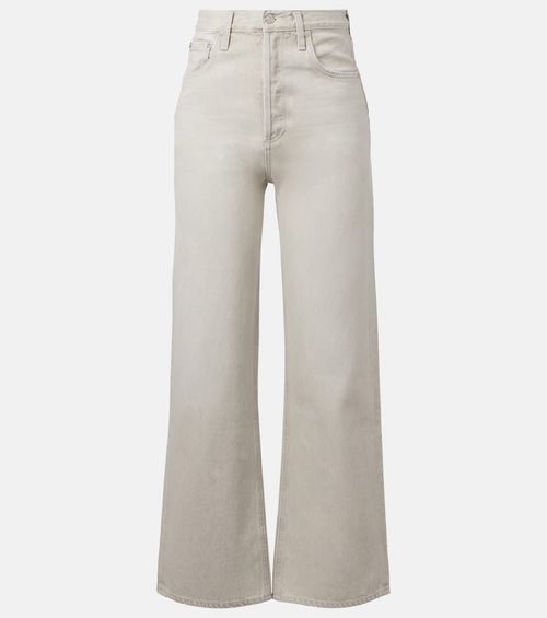 Ren high-rise wide-leg jeans