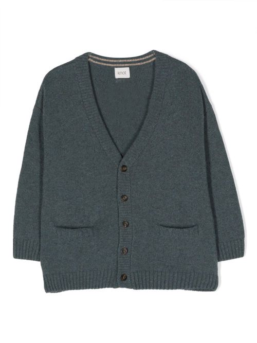 Salvador V-neck cardigan - Blue