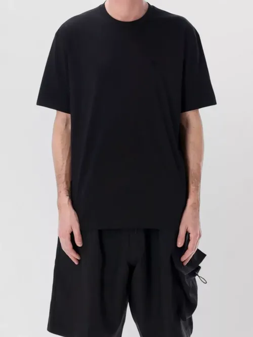 Y-3 - regular fit short sleeve crew neck t-shirt