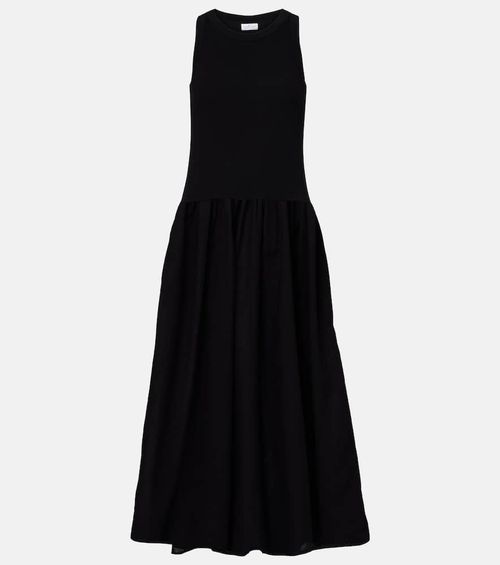 Amelia cotton-blend maxi dress