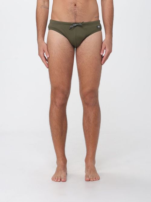 Swimsuit Men color Military