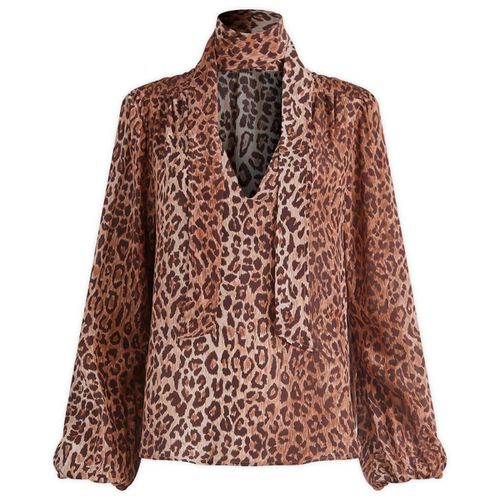 Women's Moss Shirt in Leopard