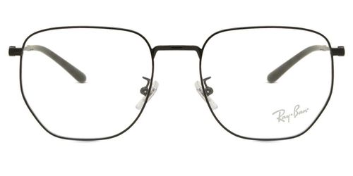 Ray-Ban RX8776D Asian Fit Men's Glasses, Black