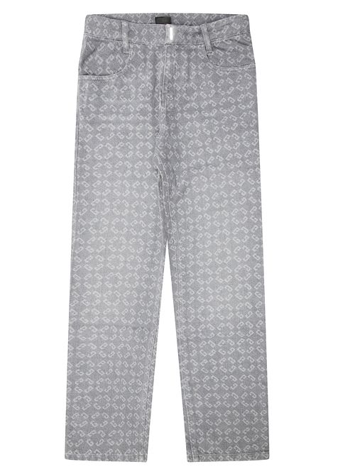 Medium Wash Logo Pocket Jeans