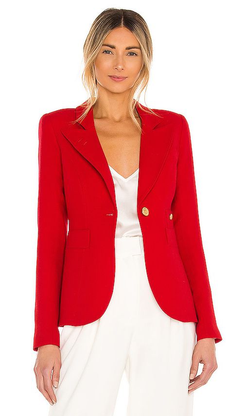 Smythe Classic Duchess Blazer in Red. -  8 also in 12, 2