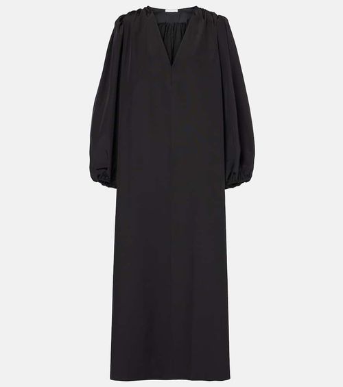 Beauvoir silk and wool maxi dress
