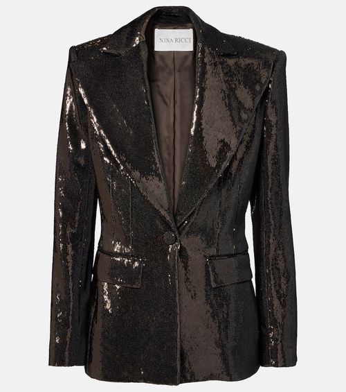 Sequined blazer
