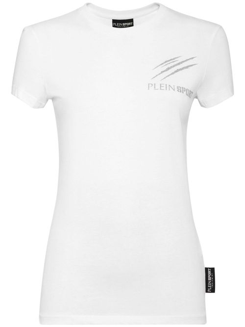 Logo-print cotton T-shirt - White